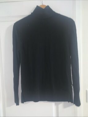 Banana Republic Black Turtleneck Sweater